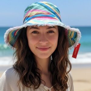 Floral bucket hat S/M